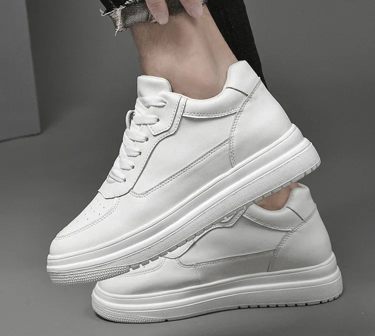 Man Fashion Shoes Increase Height 8 Soft Invisible Height Increasing