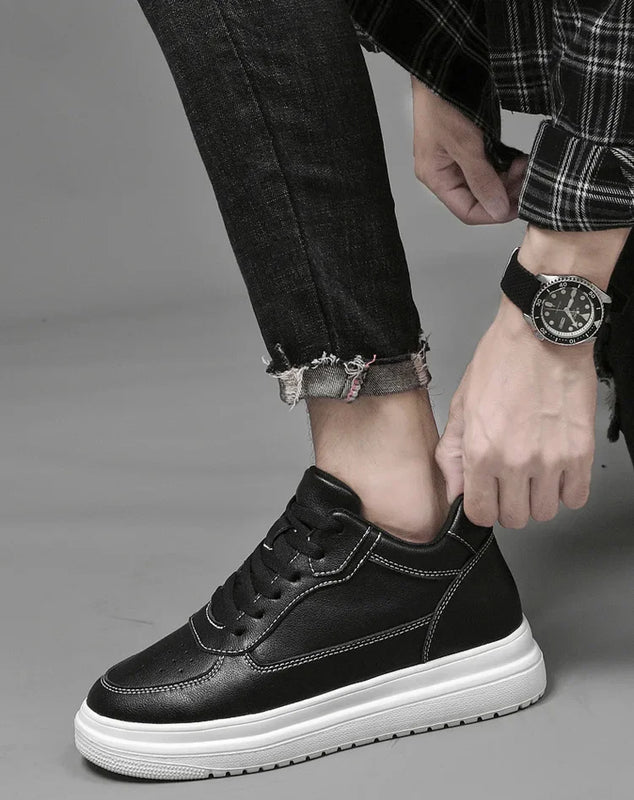 Man Fashion Shoes Increase Height 8 Soft Invisible Height Increasing